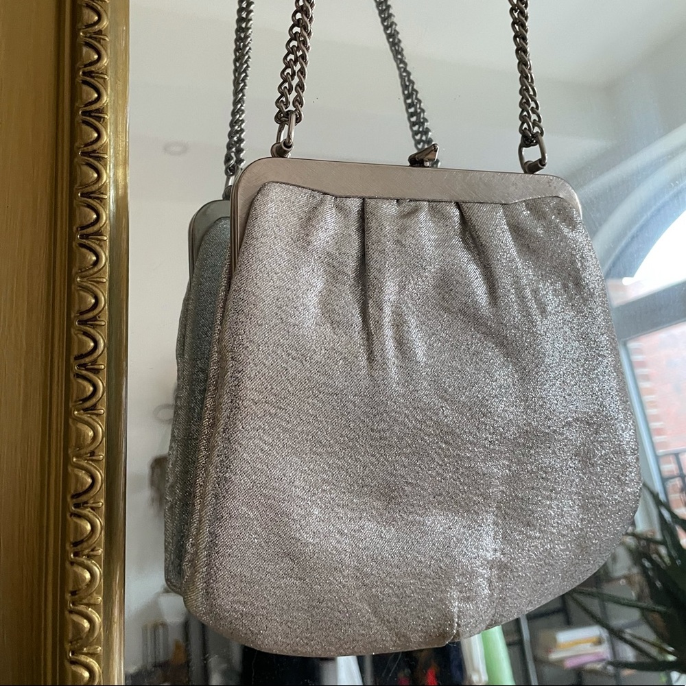 Vintage silver purse